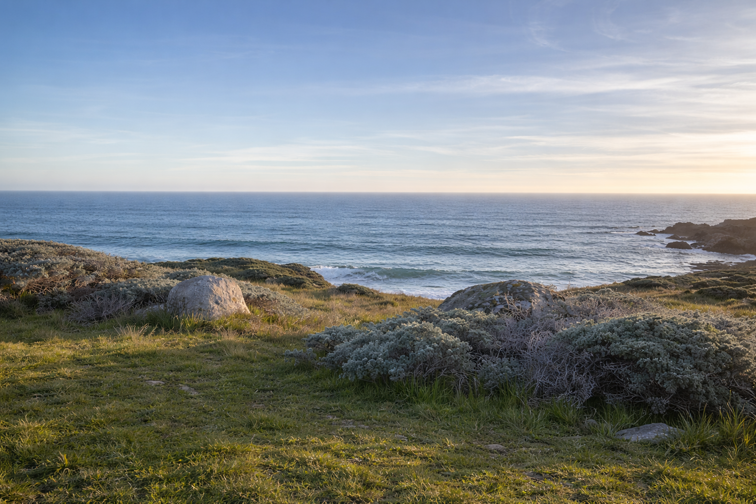 Coastal bay view at Ratna Ling